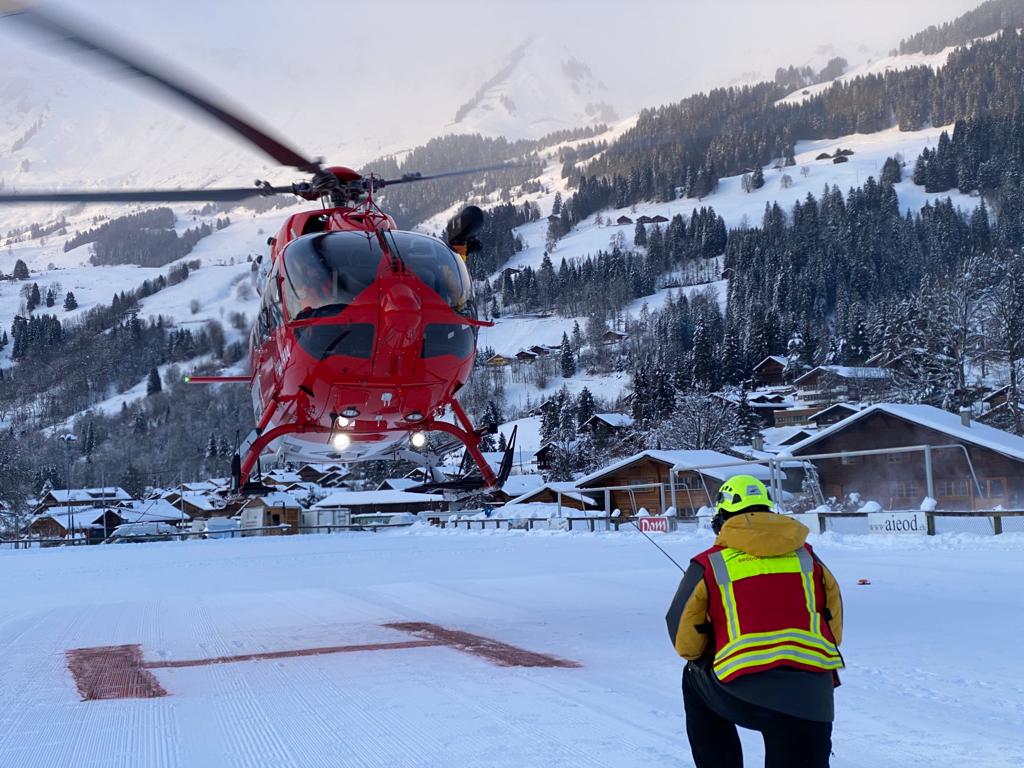 Exercice de sauvetage avalanche en grandeur nature